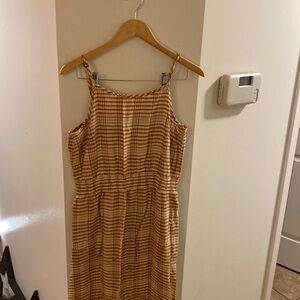 Toad&Co gingham dress